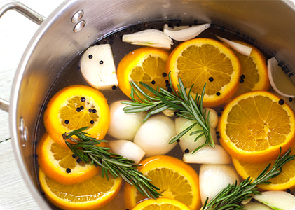 Marsala Brine with Oranges & Rosemary